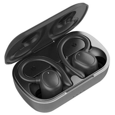 Auriculares Desportivos Bluetooth Muvit iO Smart True Wireless Sport ENC com estojo de carga/ Autonomia 6h/ Pretos - Imagem 4
