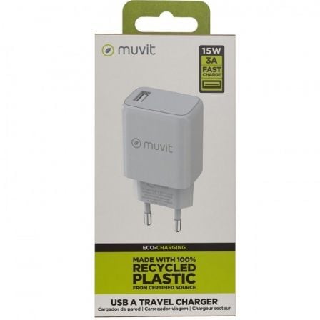 Carregador de Parede Muvit For Change MCACC0002/ 1xUSB/ 15W - Imagem 3