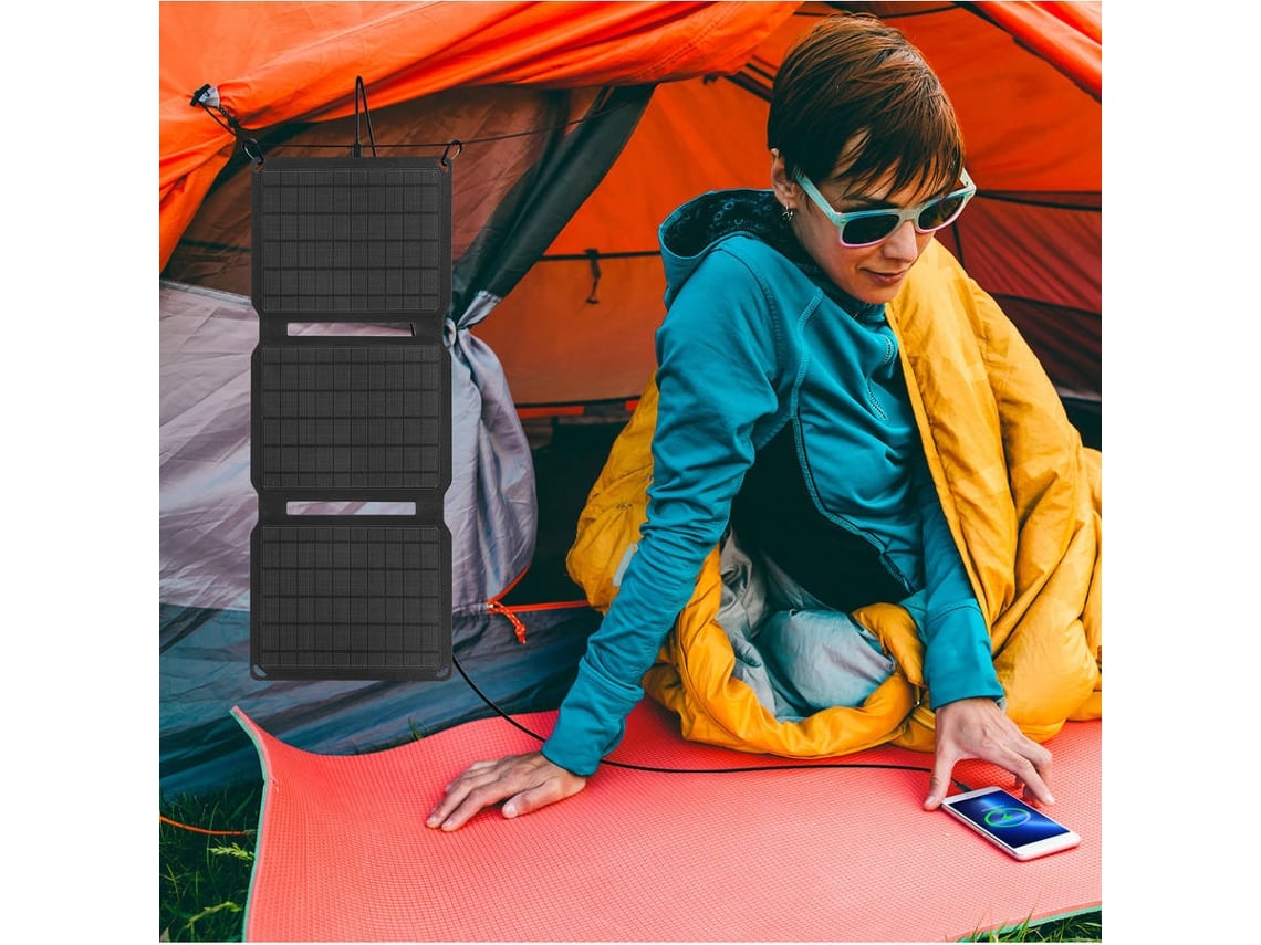 Painel Solar Portátil Muvit MCSCH0002/ 1xUSB/ 15W - Imagem 2