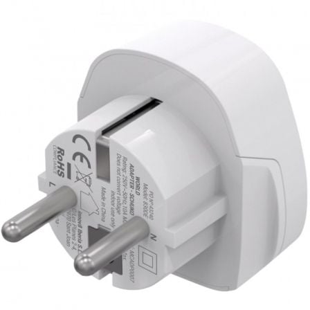 Tomada Universal Muvit For Change MCADP0007/ 1 Tomada de Corrente/ Branco - Imagem 4