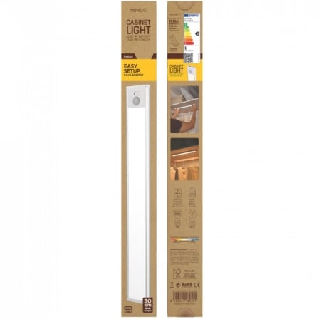 Barra de Luz LED Muvit iO MIOCAB002 30cm Sensor de Movimento Bateria 1500mAh CCT Branco - Imagem 5