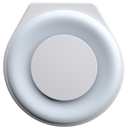 Luz de Noite LED Muvit IO MIONLI001 Sensor de Luz 2700K com Porta de Carga USB-C 15W Branco - Imagem 2