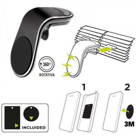 Suporte de Smartphone para Carro Muvit MCCHL0007 - Imagem 3