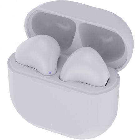 Auriculares Bluetooth Myway Wireless Touch MWHPH0030 com estojo de carregamento/ Autonomia 3h/ Brancos - Imagem 3
