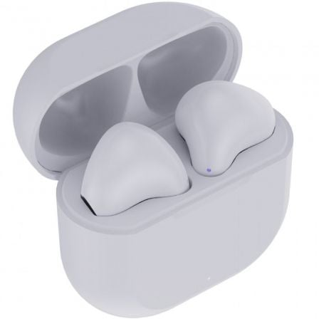 Auriculares Bluetooth Myway Wireless Touch MWHPH0030 com estojo de carregamento/ Autonomia 3h/ Brancos - Imagem 2