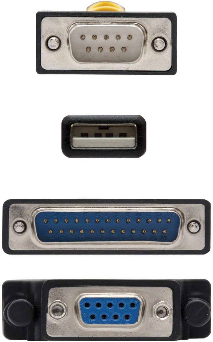 Cabo Conversor Impressora Nanocable 10.03.0002/ USB Macho - DB9 Macho/ DB25 Macho - Imagem 3