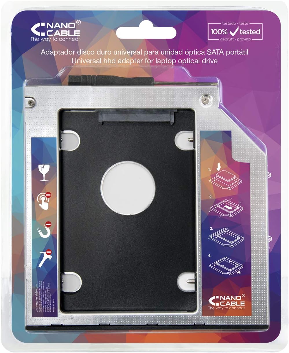 Adaptador Nanocable 10.99.0102 para 1x disco rígido de 2.5" - Imagem 3