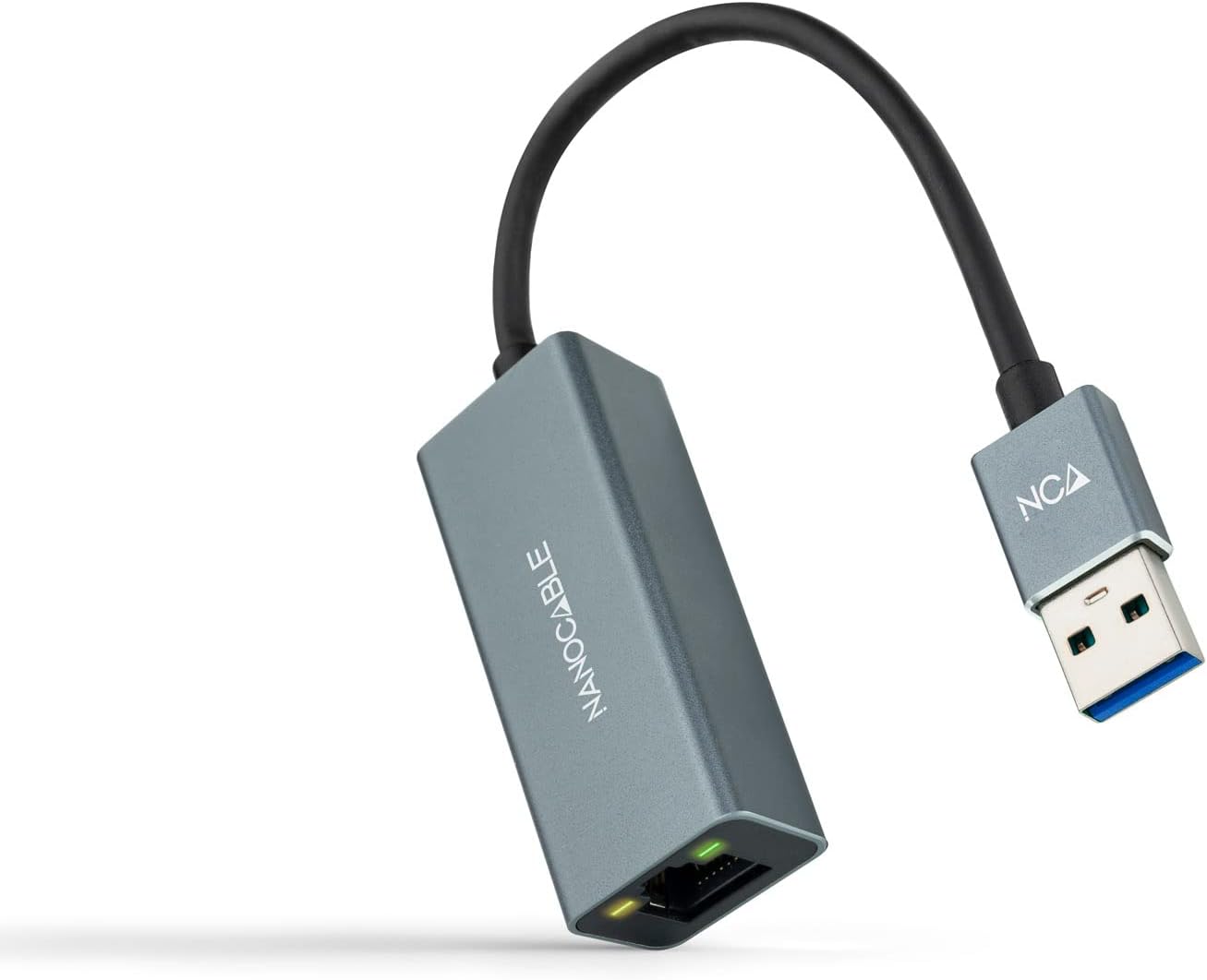 Adaptador USB 3.0 - RJ45 Nanocable 10.03.0405/ 1000Mbps