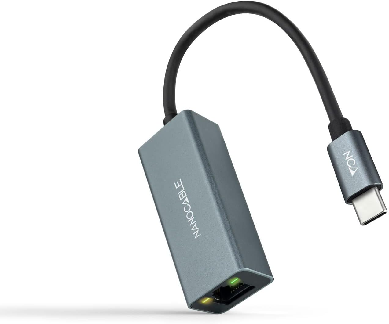 Adaptador Tipo-C - RJ45 Nanocable 10.03.0406/ 1000Mbps