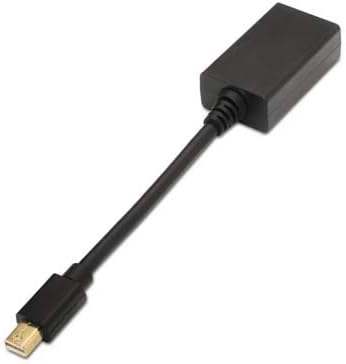 Conversor Nanocable 10.16.0102/ Mini DisplayPort Macho - HDMI Fêmea/ 15cm/ Preto - Imagem 4