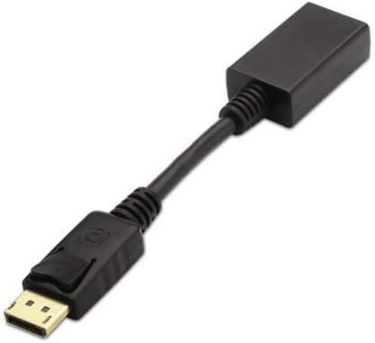 Conversor Nanocable 10.16.0502/ DisplayPort Macho - HDMI Fêmea/ 15cm/ Preto - Imagem 4