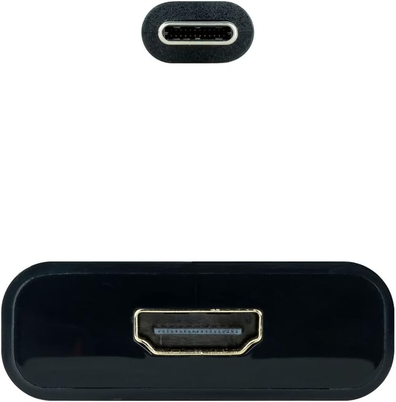 Conversor Nanocable 10.16.4102-BK/ USB Tipo-C Macho - HDMI Fêmea/ 15cm/ Preto - Imagem 3