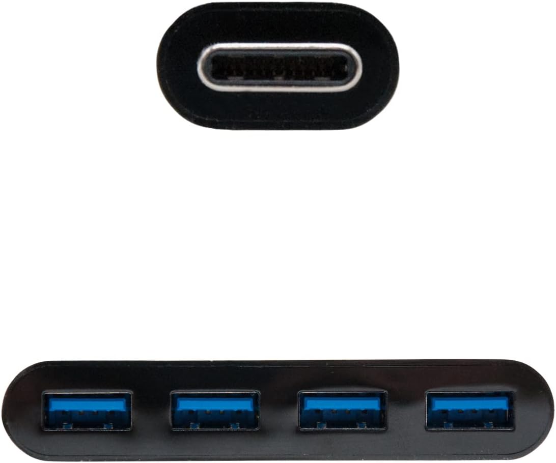 Hub USB Tipo-C Nanocable 10.16.4401-BK / 4xUSB - Imagem 2