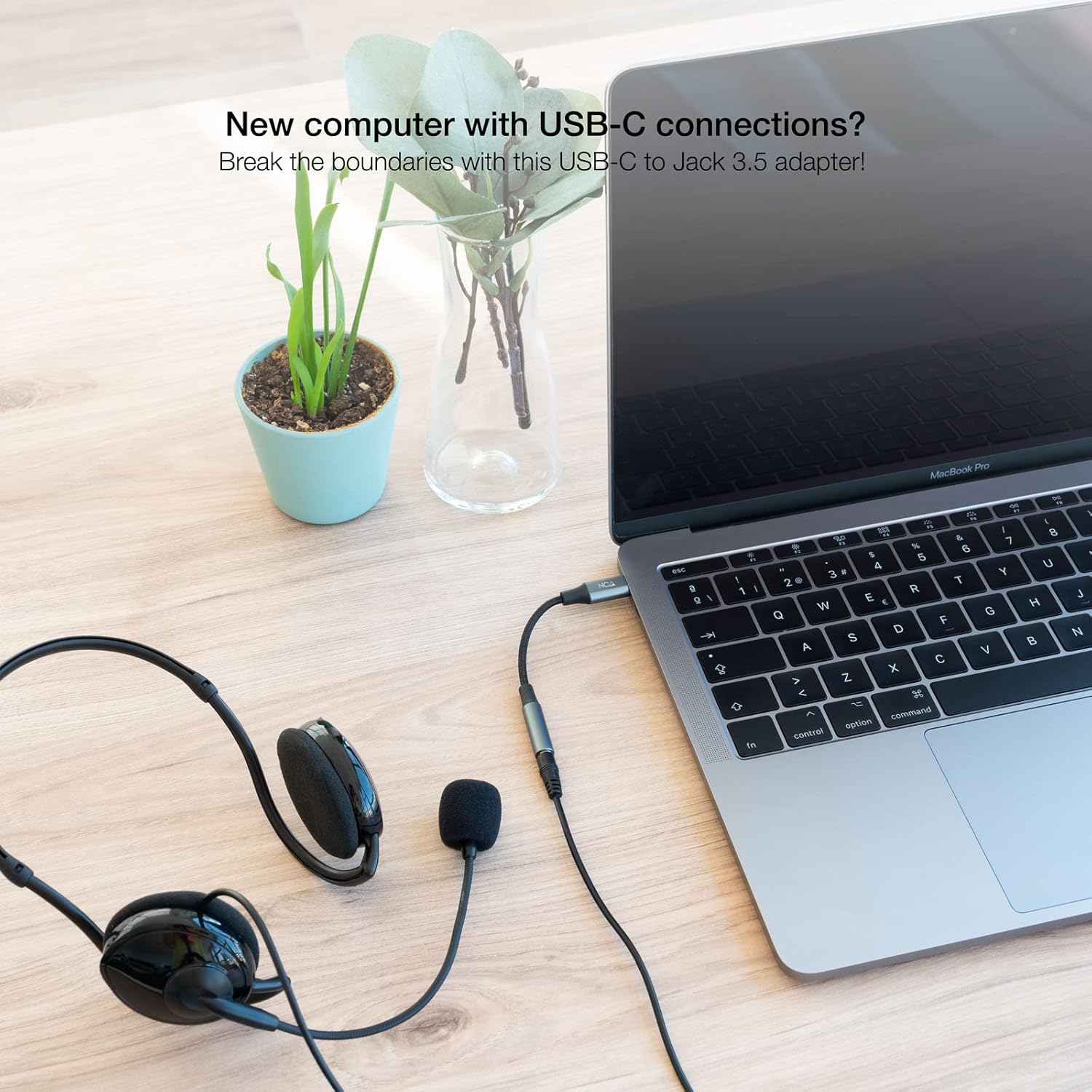 Conversor USB Tipo-C Nanocable 10.24.1204/ USB Tipo-C Macho - Jack 3.5 Fêmea - Imagem 4