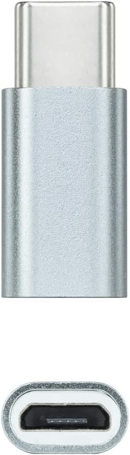 Adaptador Nanocable 10.02.0011/ USB Tipo-C Macho - MicroUSB Fêmea - Imagem 1