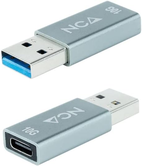 Adaptador USB 3.1 Nanocable 10.02.0013/ USB Macho - USB Tipo-C Fêmea - Imagem 1