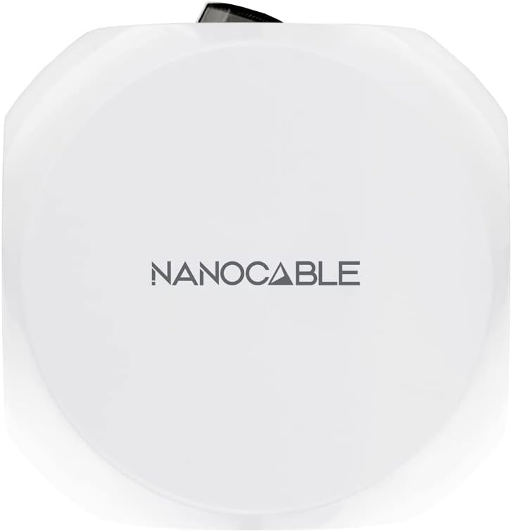 Régua de Extensão Nanocable 10.37.0001/ 3 Tomadas/ 2 USB - 2 USB Tipo-C/ Cabo 1.4m/ Branca - Imagem 3