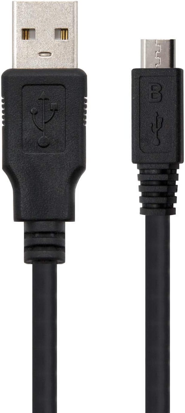 Cabo USB 2.0 Nanocable 10.01.0503/ USB Macho - MicroUSB Macho/ 3m/ Preto - Imagem 2