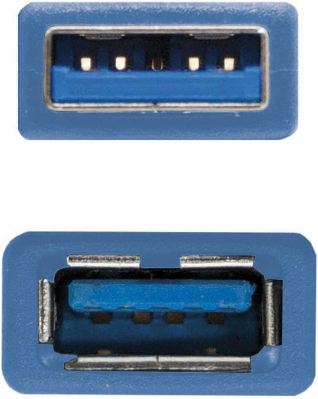 Cabo Extensor USB 3.0 Nanocable 10.01.0901/ USB Macho - USB Fêmea/ 1m/ Azul - Imagem 3