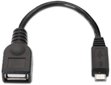 Cabo USB 2.0 Nanocable 10.01.3500/ MicroUSB Macho - USB Fêmea/ 15cm/ Preto - Imagem 5