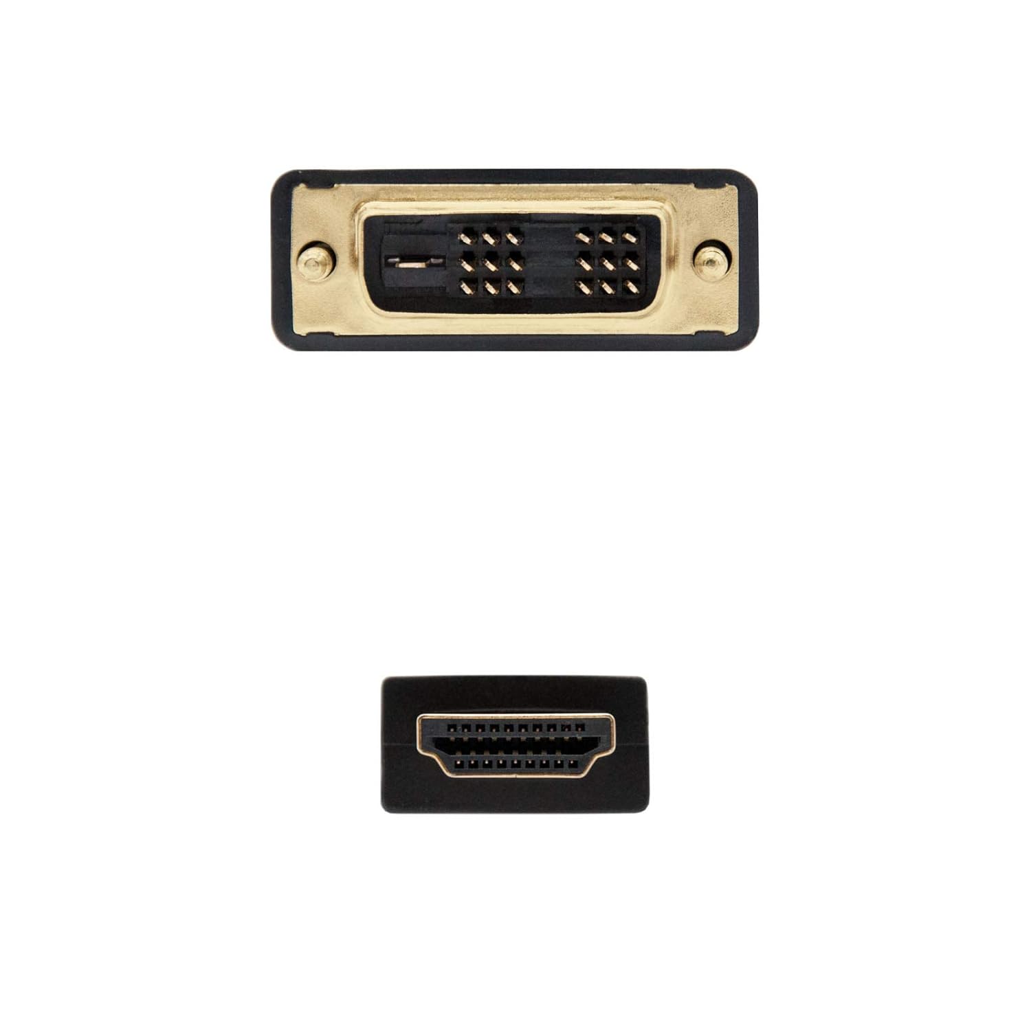 Cabo HDMI Nanocable 10.15.0502/ DVI Macho - HDMI Macho/ 1.8m/ Preto - Imagem 3