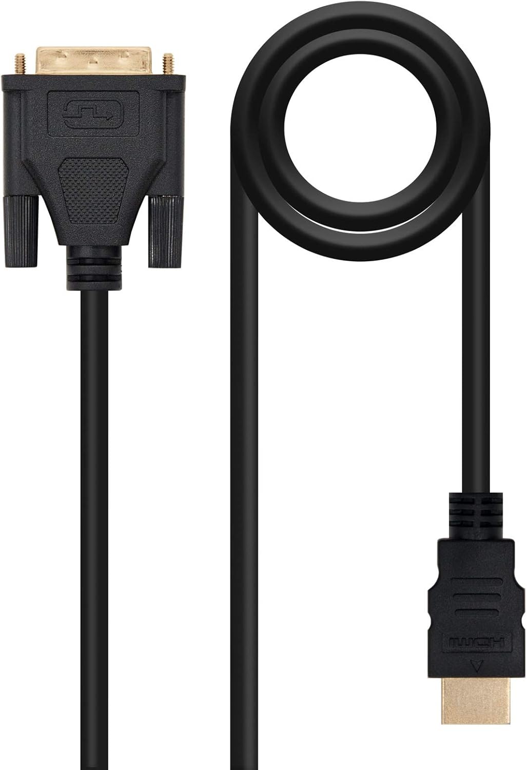 Cabo HDMI Nanocable 10.15.0503/ DVI Macho - HDMI Macho/ 3m/ Preto - Imagem 1