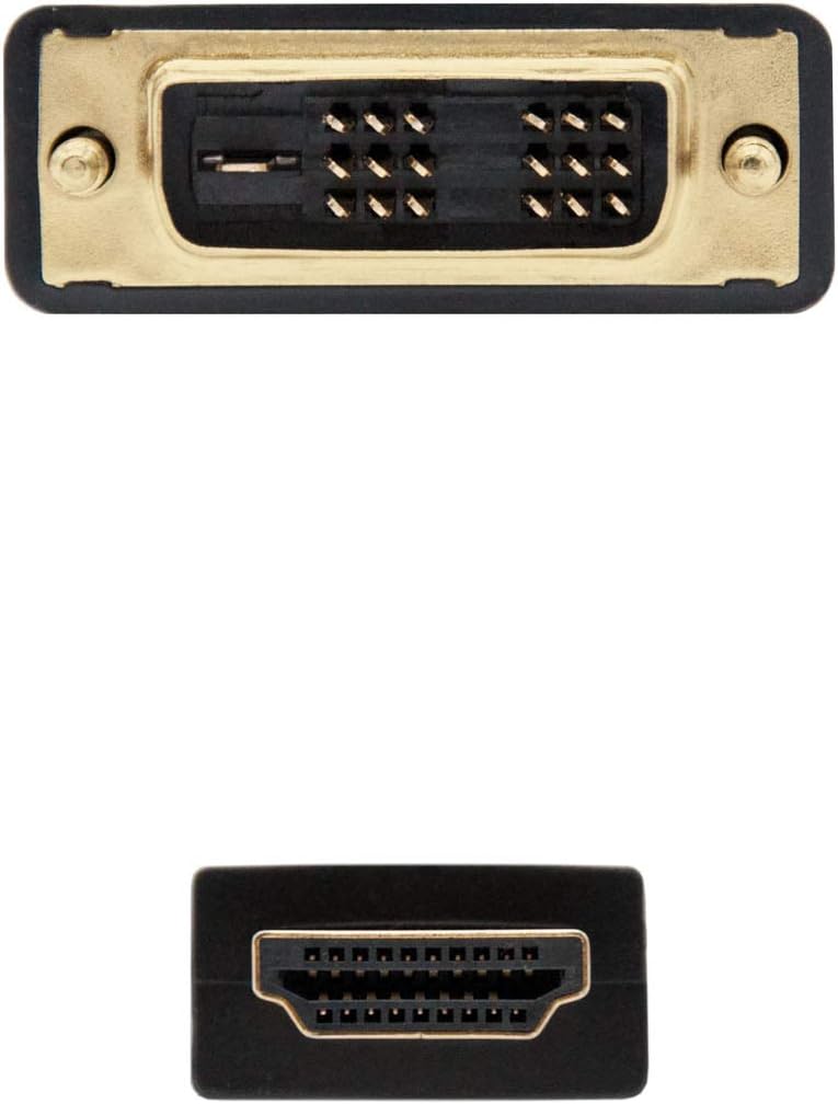 Cabo HDMI Nanocable 10.15.0503/ DVI Macho - HDMI Macho/ 3m/ Preto - Imagem 3