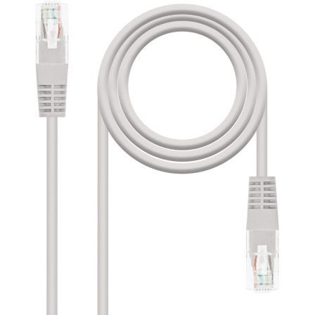 Cabo de Rede RJ45 UTP Nanocable 10.20.0115 Cat.5/ 15m/ Cinzento - Imagem 2