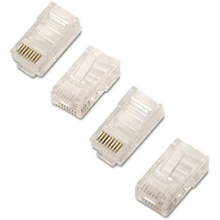 Conector RJ45 Nanocable 10.21.0201/ Cat.6/ 10 un. - Imagem 2
