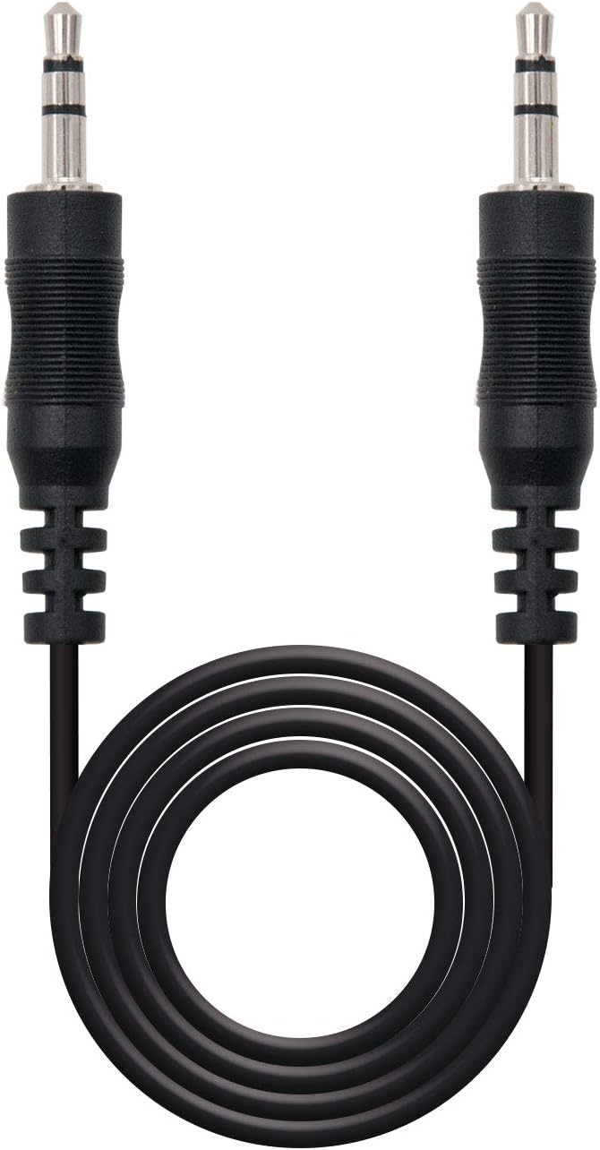 Cabo Estéreo Nanocable 10.24.0101/ Jack 3.5 Macho - Jack 3.5 Macho/ 1.5m