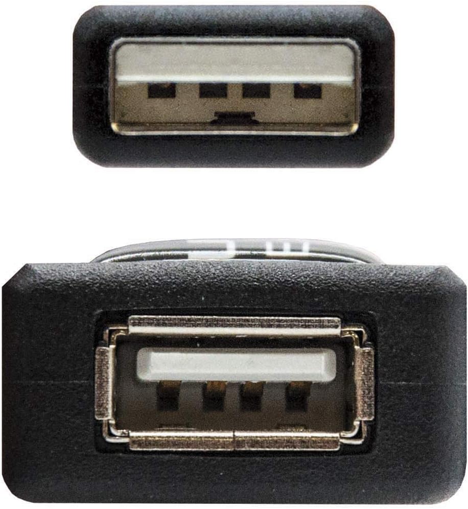 Cabo Extensor USB 2.0 Nanocable 10.01.0212/ USB Macho - USB Fêmea/ 10m/ Preto - Imagem 3