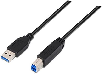 Cabo USB 3.0 Impressora Nanocable 10.01.0802-BK/ USB Tipo-B Macho - USB Macho/ 2m/ Preto - Imagem 4