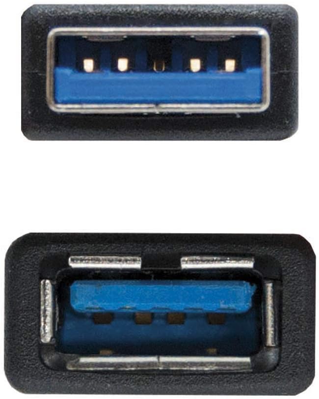 Cabo Extensor USB 3.0 Nanocable 10.01.0903-BK/ USB Macho - / USB Fêmea/ 3m/ Preto - Imagem 3