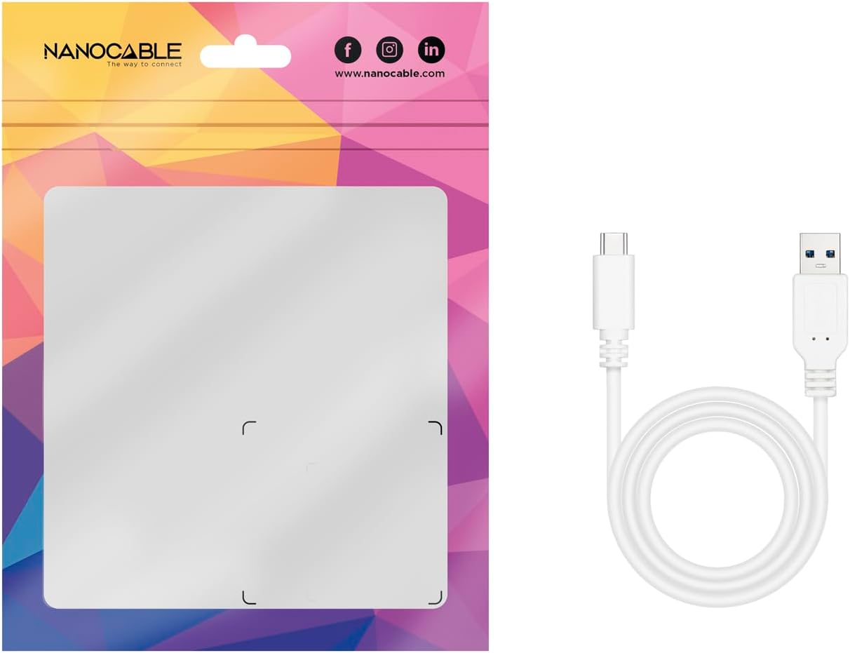 Cabo USB 2.0 Nanocable 10.01.2101-L150-W/ USB Tipo-C Macho - USB Macho/ 1.5m/ Branco - Imagem 5
