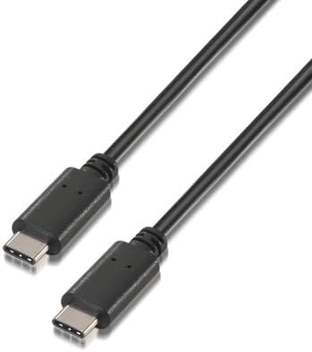 Cabo USB 2.0 Tipo-C Nanocable 10.01.2301/ USB Tipo-C Macho - USB Tipo-C Macho/ 1m/ Preto - Imagem 4