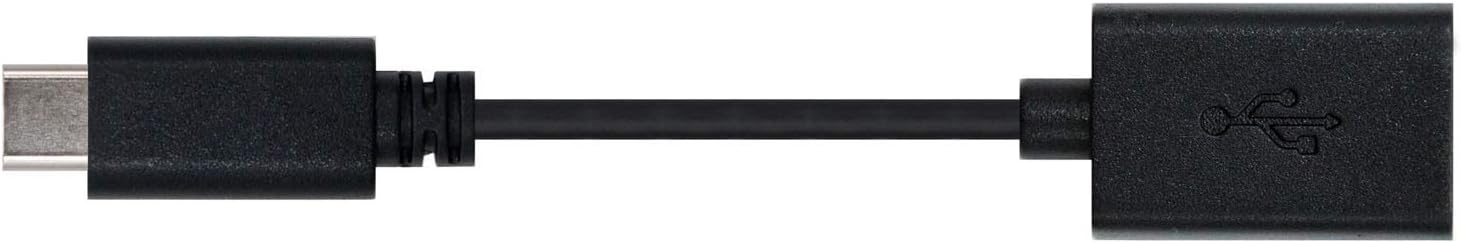 Cabo USB 2.0 Tipo-C Nanocable 10.01.2400/ USB Tipo-C Macho - USB Fêmea/ 15cm/ Preto - Imagem 2