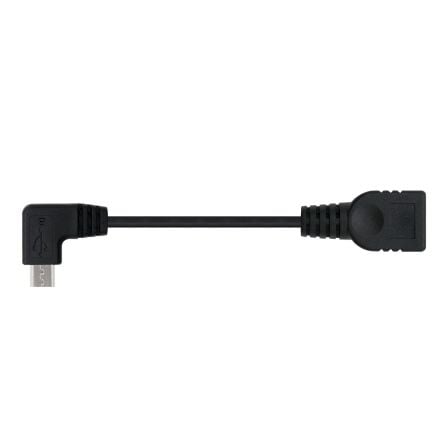 Cabo OTG Nanocable 10.01.3600 Micro USB Macho para USB A Fêmea 15cm USB 2.0 Preto - Imagem 3
