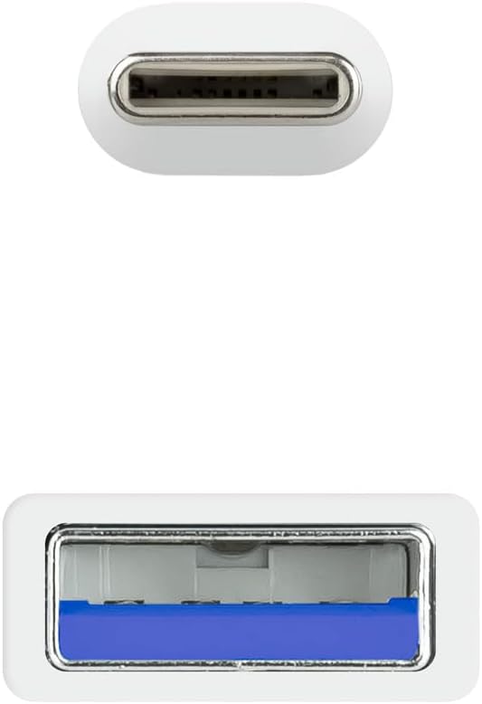Cabo USB 3.1 Tipo-C Nanocable 10.01.4001-L150-W/ USB Tipo-C Macho - USB Macho/ 1.5m/ Branco - Imagem 4