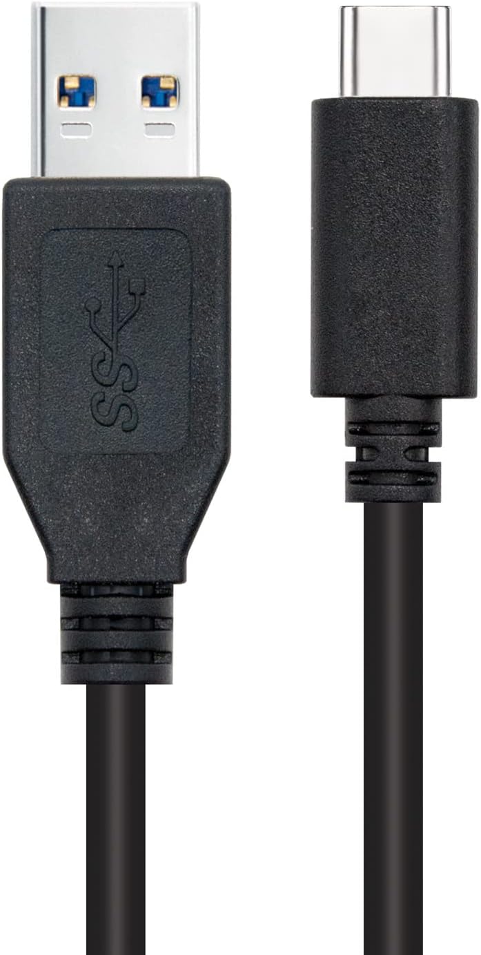 Cabo USB 3.1 Tipo-C Nanocable 10.01.4002/ USB Tipo-C Macho - USB Macho/ 2m/ Preto - Imagem 2