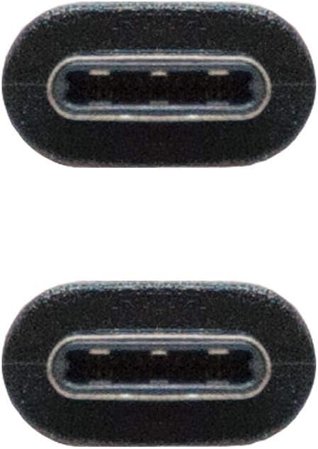 Tinteiro USB 3.1 Nanocable 10.01.4101/ USB Tipo-C Macho - USB Tipo-C Macho/ 1m/ Preto - Imagem 3