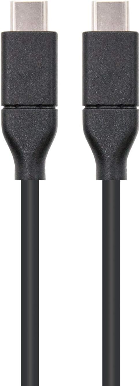 Tinteiro USB 3.1 Nanocable 10.01.4101/ USB Tipo-C Macho - USB Tipo-C Macho/ 1m/ Preto - Imagem 2