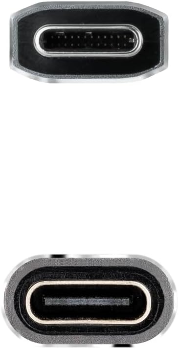 Cabo de Extensão USB Tipo-C 3.2 Nanocable 10.01.4501-L150-COMB/ USB Tipo-C Macho - USB Tipo-C Fêmea/ 1.5m/ Preto - Imagem 3