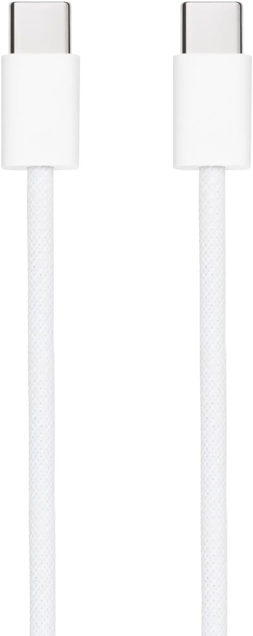 Cabo USB 2.0 Tipo-C Nanocable 10.01.6001-CO/ USB Tipo-C Macho - USB Tipo-C Macho/ Até 60W/ 480Mbps/ 1m/ Branco - Imagem 2