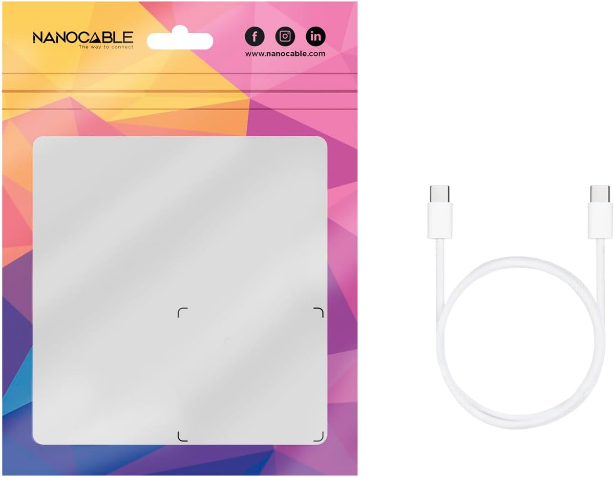 Cabo USB 2.0 Tipo-C Nanocable 10.01.6002-CO/ USB Tipo-C Macho - USB Tipo-C Macho/ Até 60W/ 480Mbps/ 2m/ Branco - Imagem 7