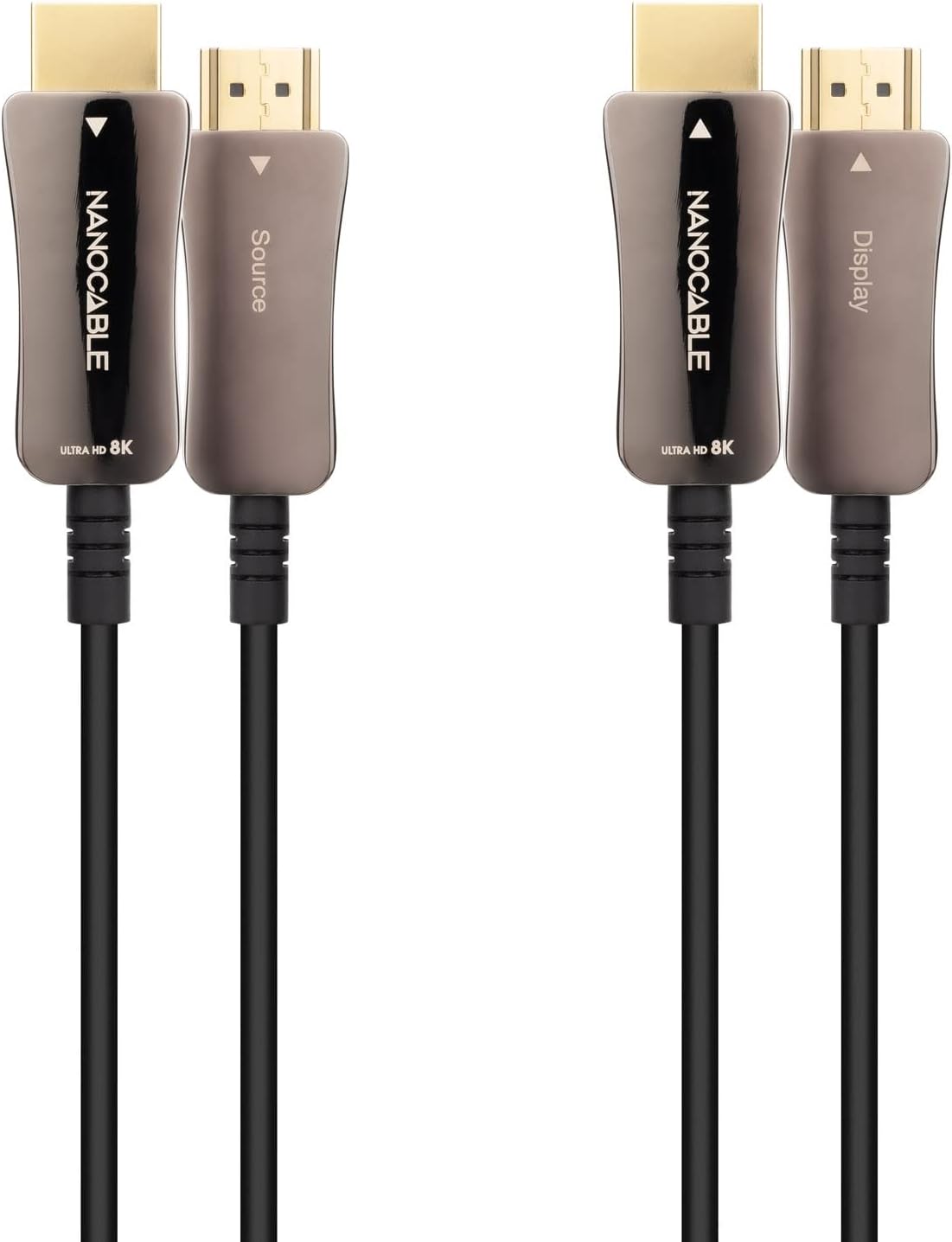 Tinteiro HDMI 2.1 AOC 8K Nanocable 10.15.2110/ HDMI Macho - HDMI Macho/ 10m/ Preto - Imagem 2