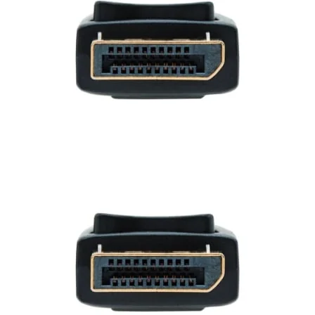 Cabo DisplayPort NanoCable 1.2 4K 60Hz Macho para Macho 10m Preto 10.15.2310 - Imagem 3