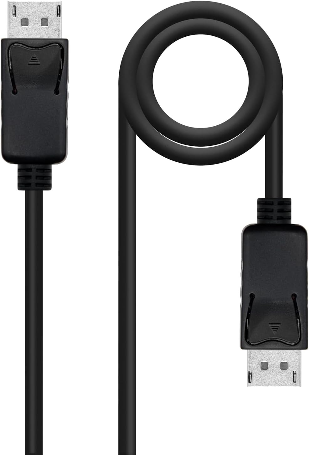Cabo DisplayPort 1.4 8K Nanocable 10.15.2800/ DisplayPort Macho - DisplayPort Macho/ 50cm/ Certificado/ Preto