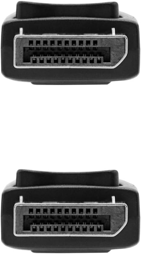 Cable DisplayPort 1.4 8K Nanocable 10.15.2801-L150/ DisplayPort Macho - DisplayPort Macho/ 1.5m/ Certificado/ Preto - Imagem 3
