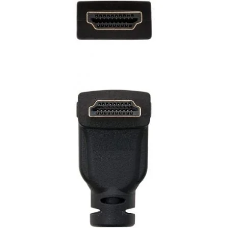Cabo HDMI 1.4 NanoCable 10.15.3002 High Speed Ethernet 1.8m 4K Conector Acotovelado Preto - Imagem 4