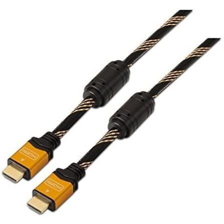 Cabo HDMI 2.0 4K Nanocable 10.15.1602/ HDMI Macho - HDMI Macho/ 1.5m/ Preto/ Laranja - Imagem 4